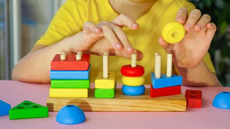 Children engaging in various Montessori activities for early childhood development