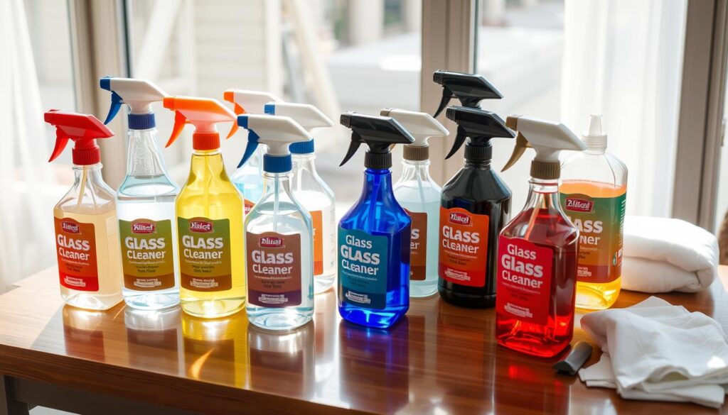 glass cleaner solutions